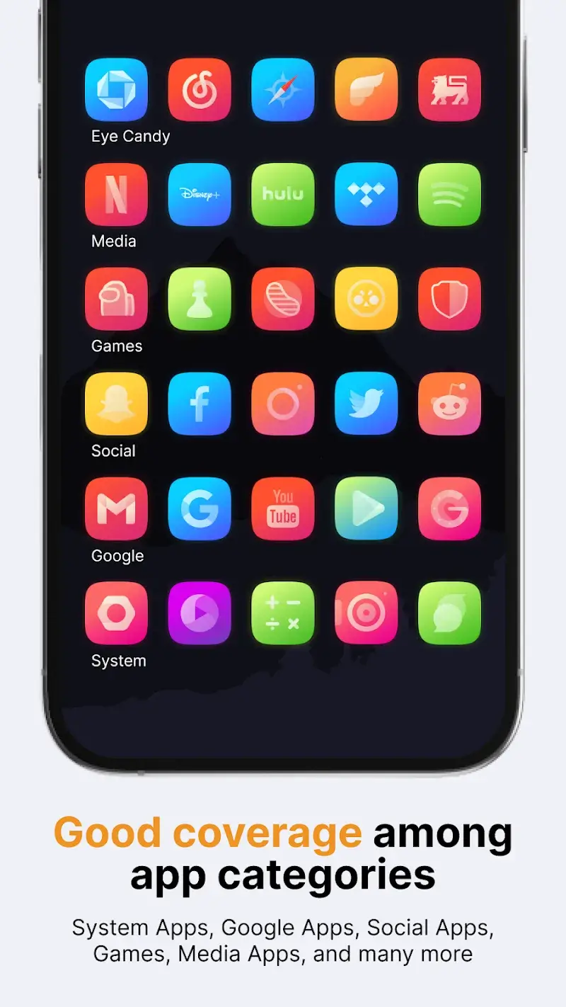 Athena Icon Pack: iOS icons capture d'écran 4