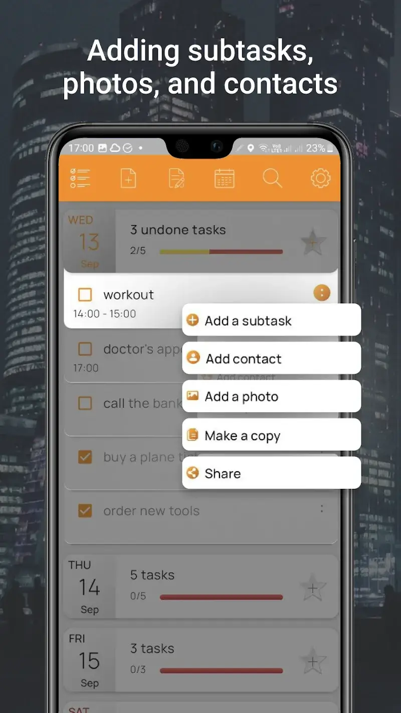 My Tasks app preview 4