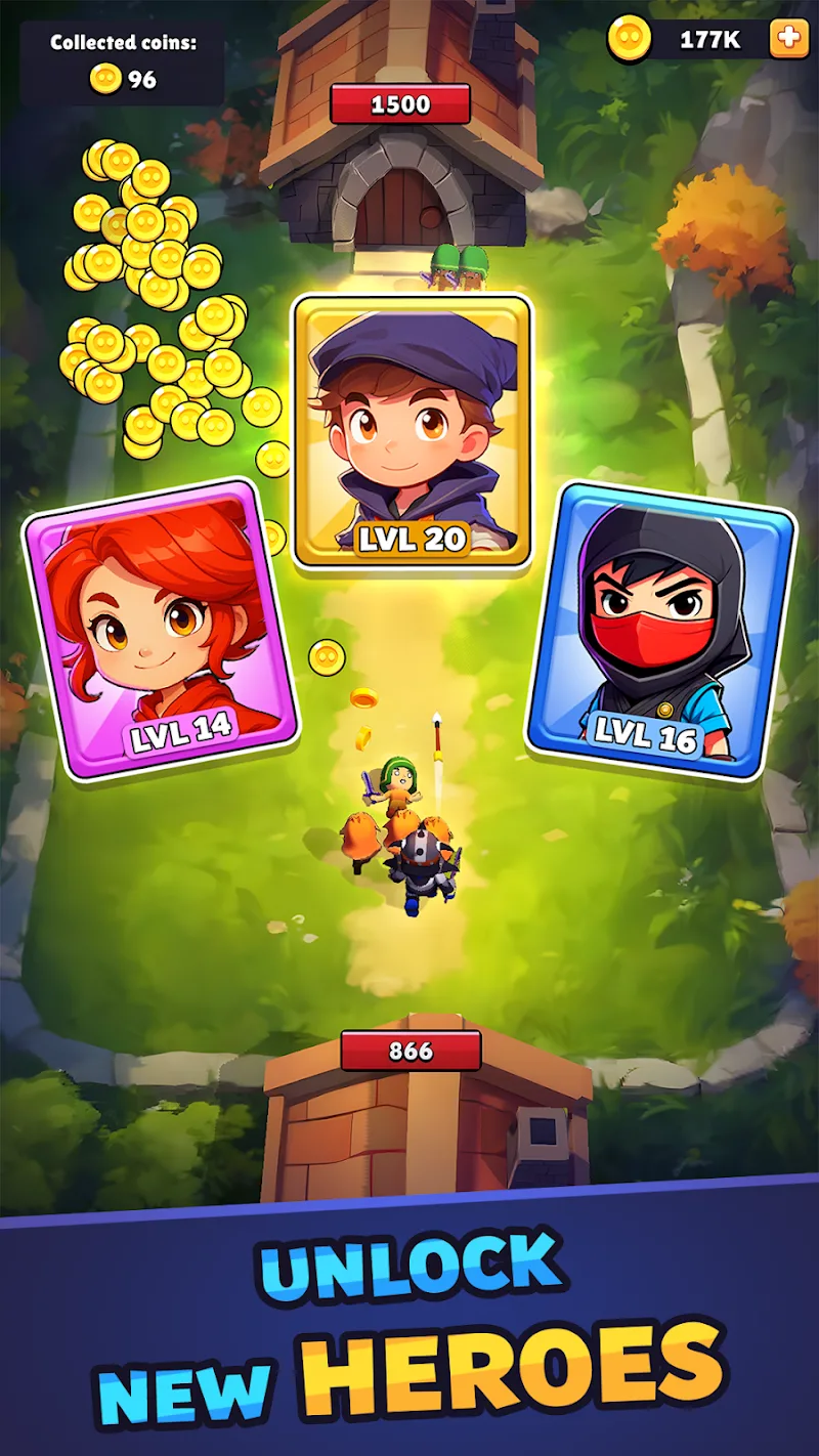 Capture d'écran de gameplay Age of Heroes 5