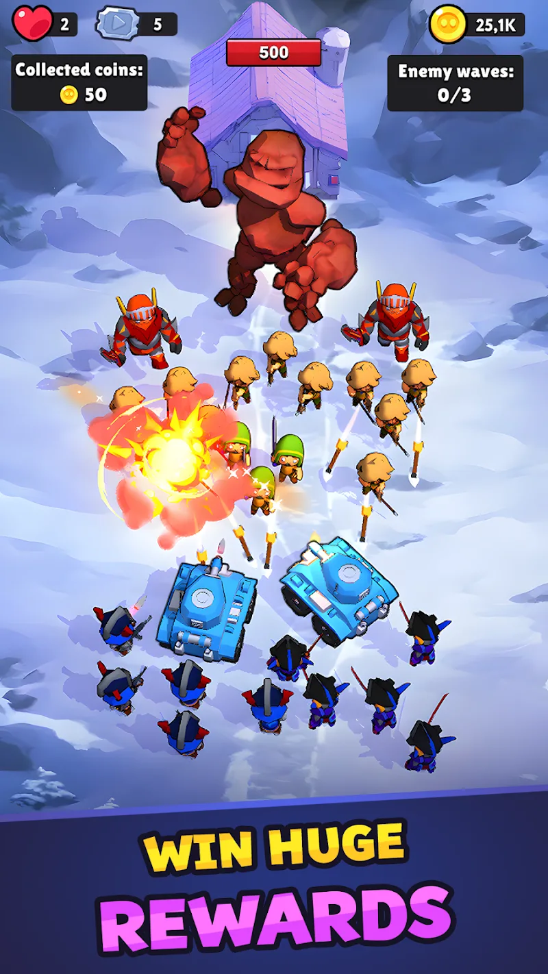 Capture d'écran de gameplay Age of Heroes 4