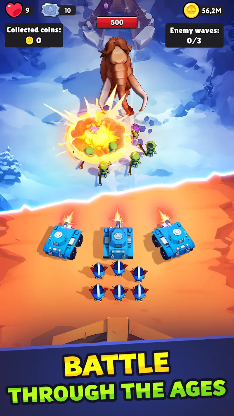Capture d'écran de gameplay Age of Heroes 6