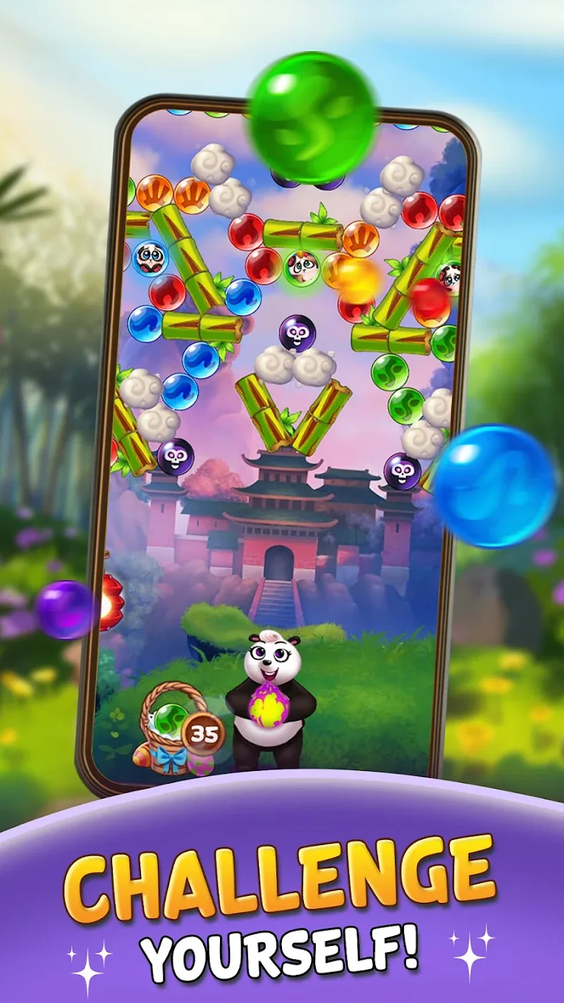 Capture d'écran de Bubble Shooter: Panda Pop 4