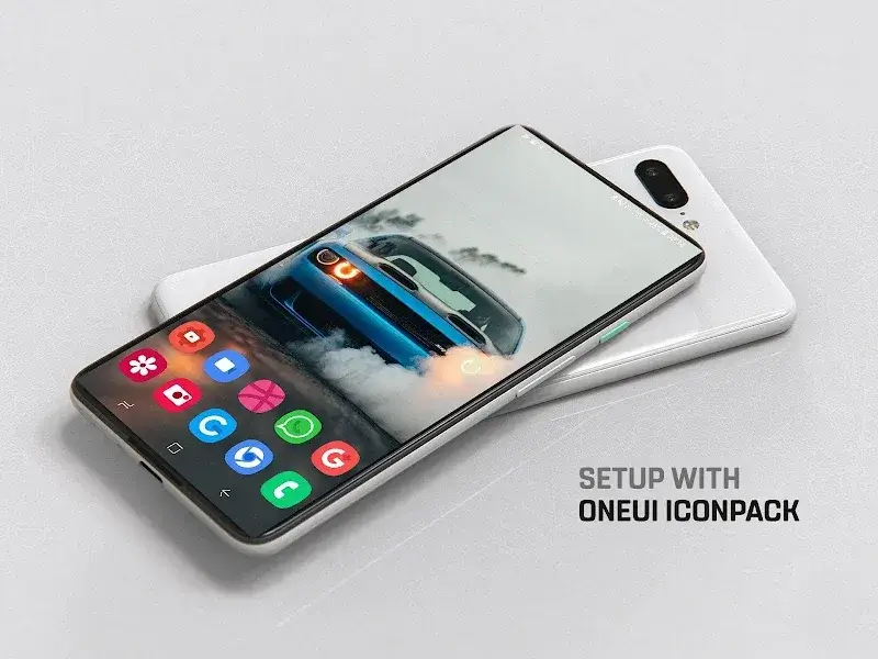 Pratinjau antarmuka ONE Icon Pack 5