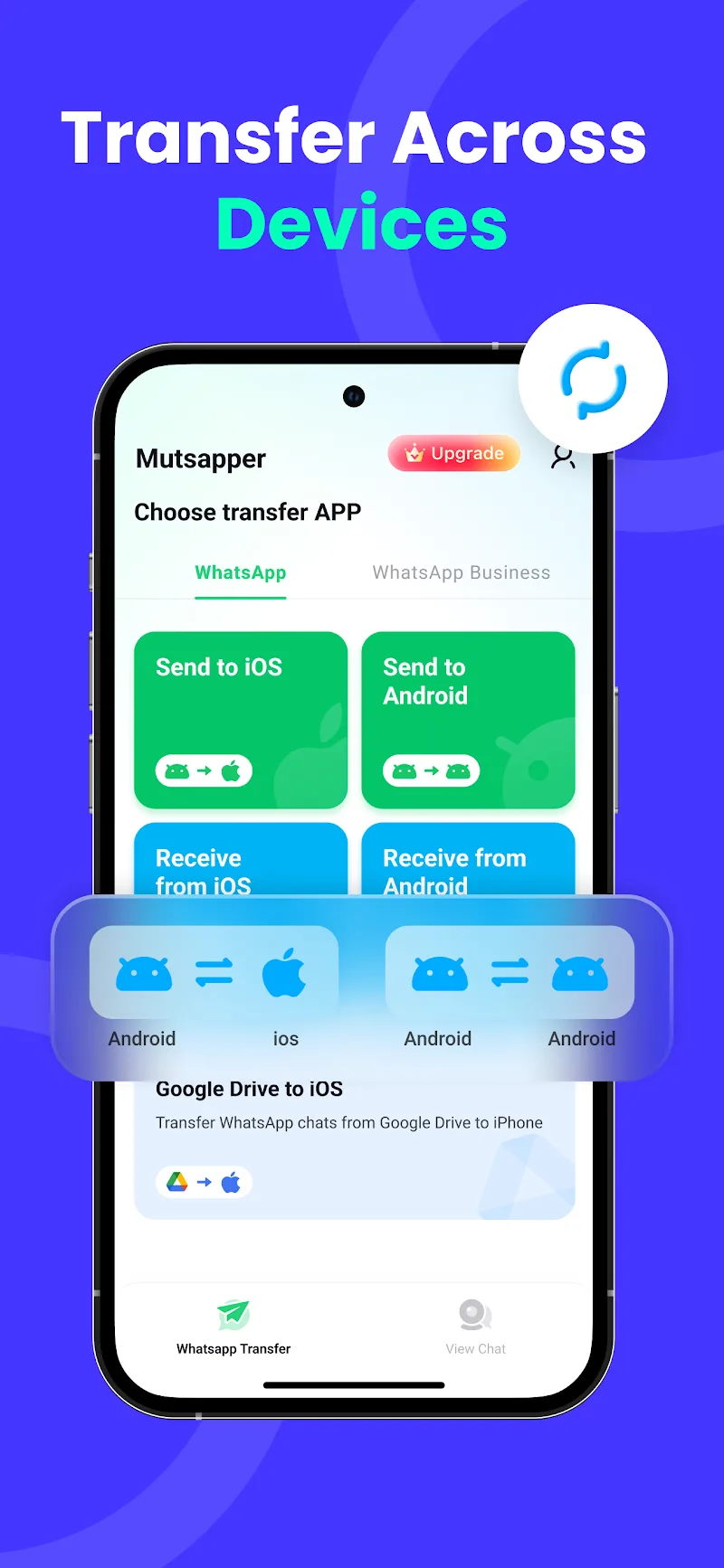 Capture d'écran de Mutsapper - Aperçu de l'interface