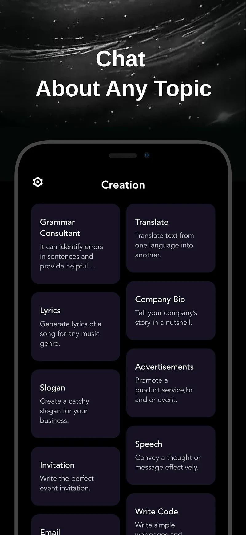 G.AI app preview 6