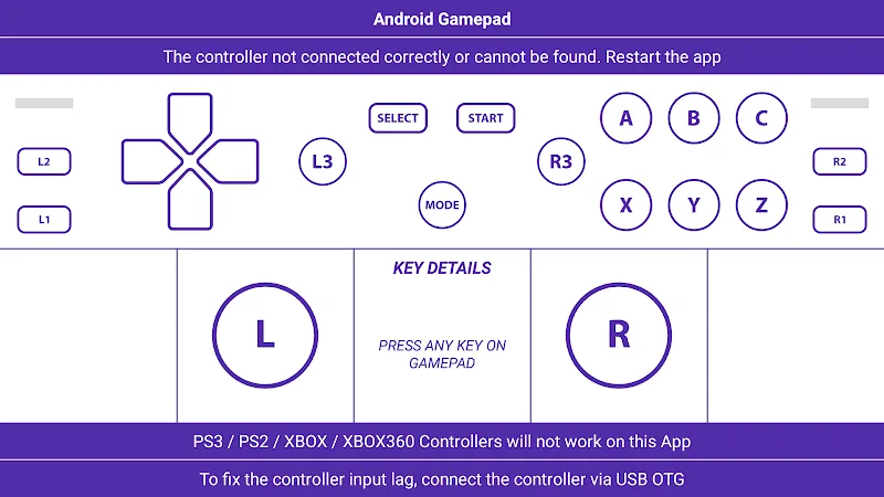 GamePad Tester Screenshot 2