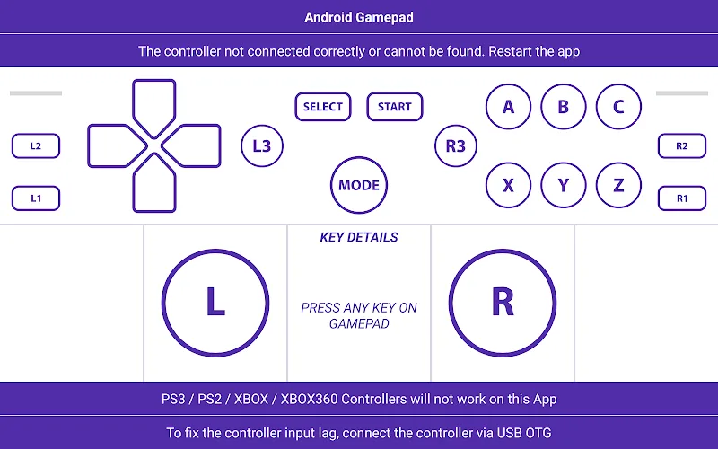 GamePad Tester Screenshot 5