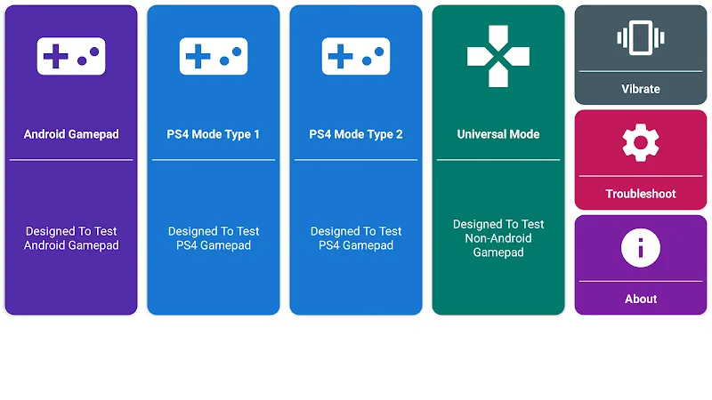 GamePad Tester Screenshot 1