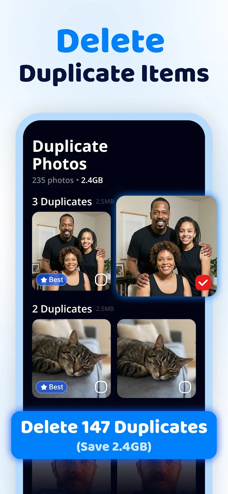 Capture d'écran de l'application Cleanup 2