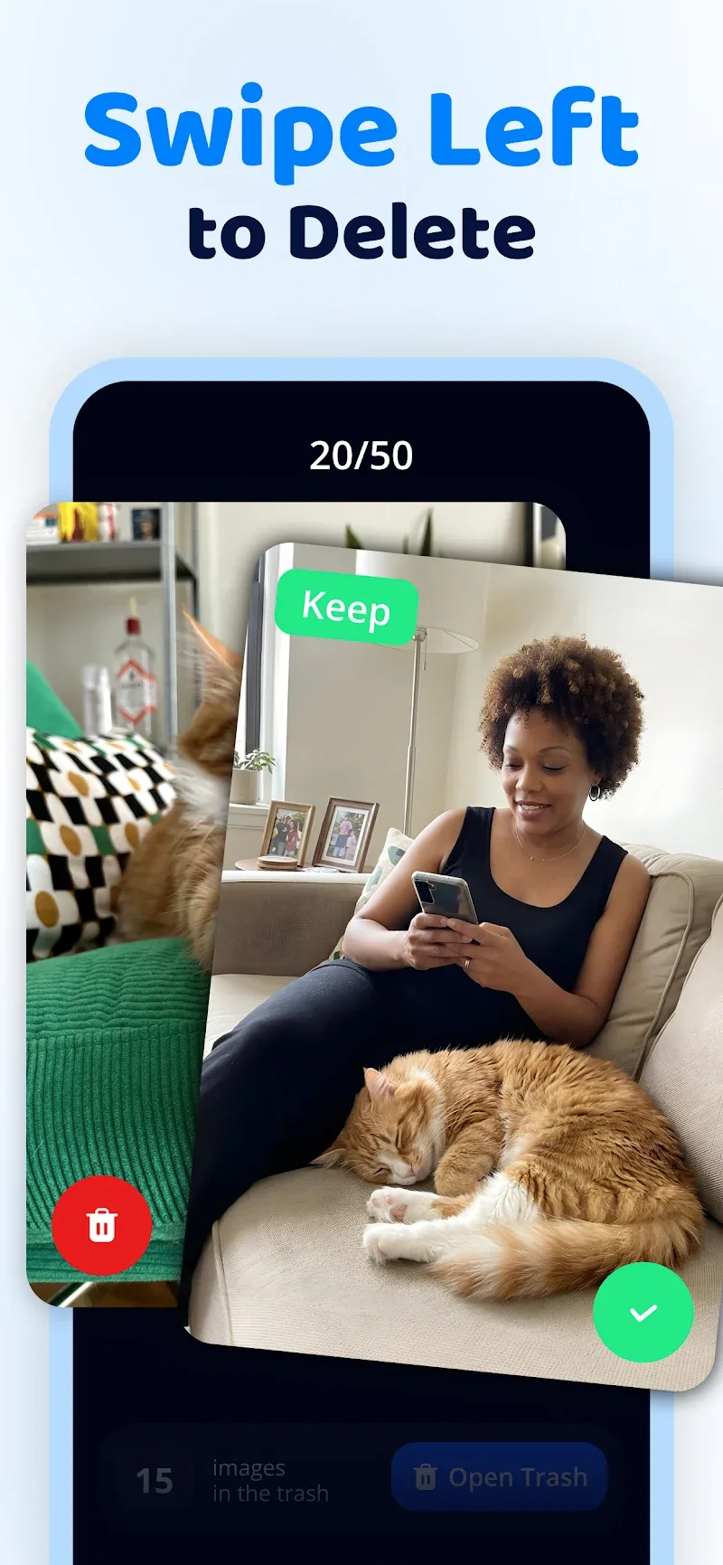 Capture d'écran de l'application Cleanup 4