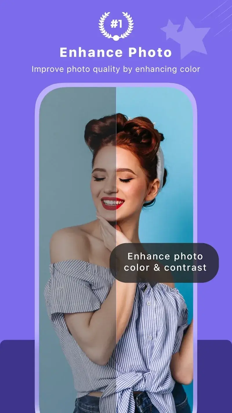 Скриншот AI Enlarger 5 — Сравнение до и после