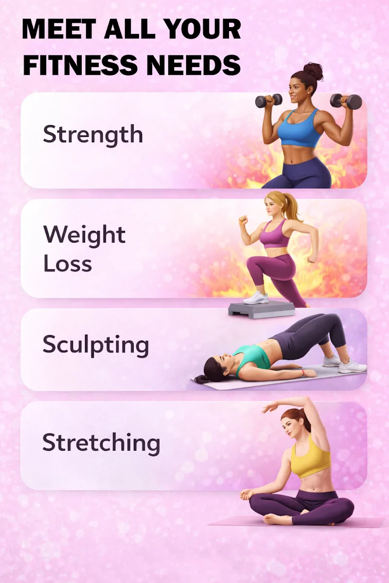 Prévia do app FitMe 5