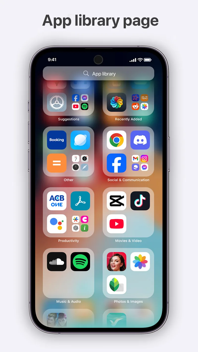 Capture d'écran 5 de Simple Launcher - Home Screen