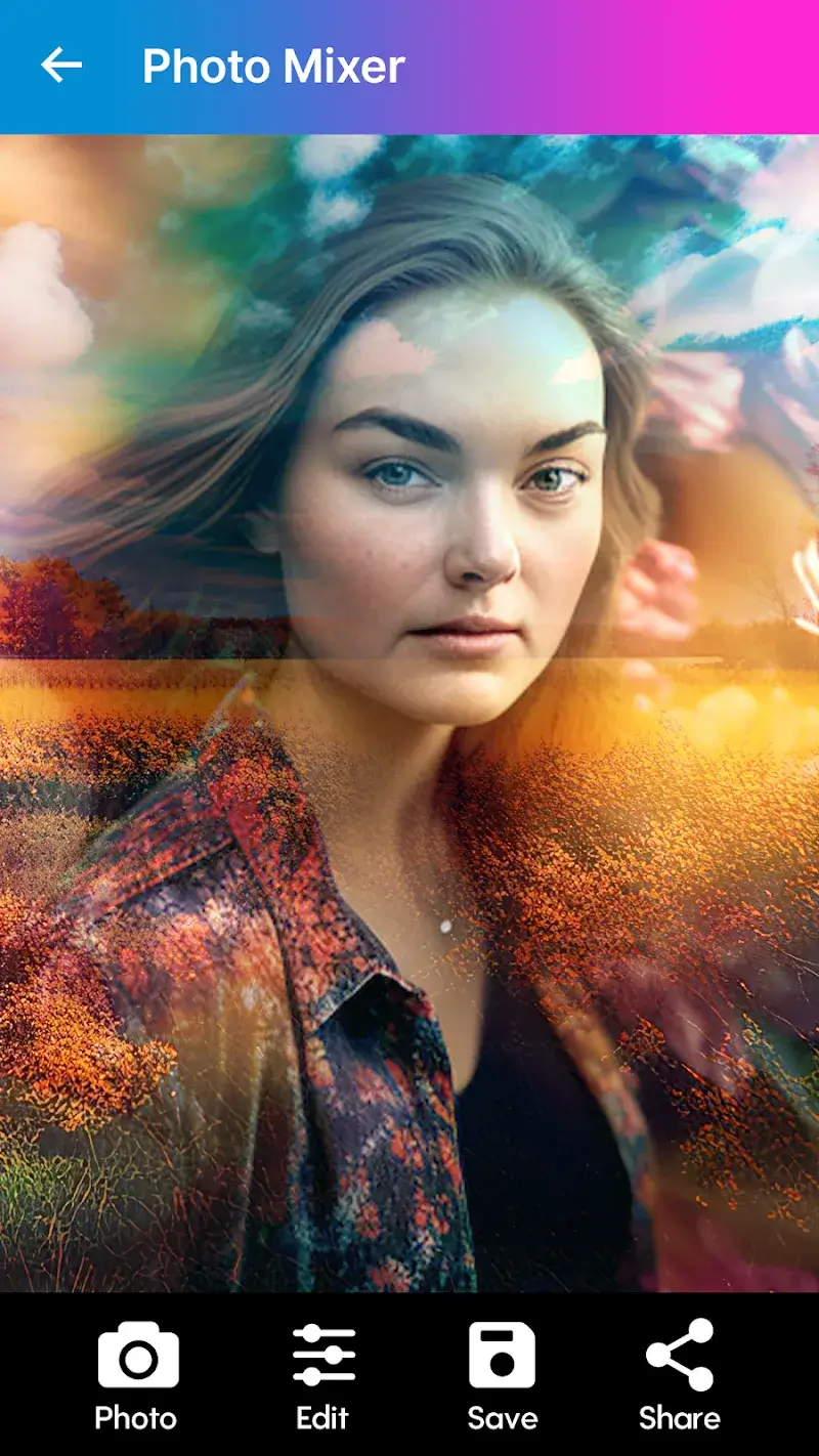 Photo Mixer - Photo Blender capture d'écran 3