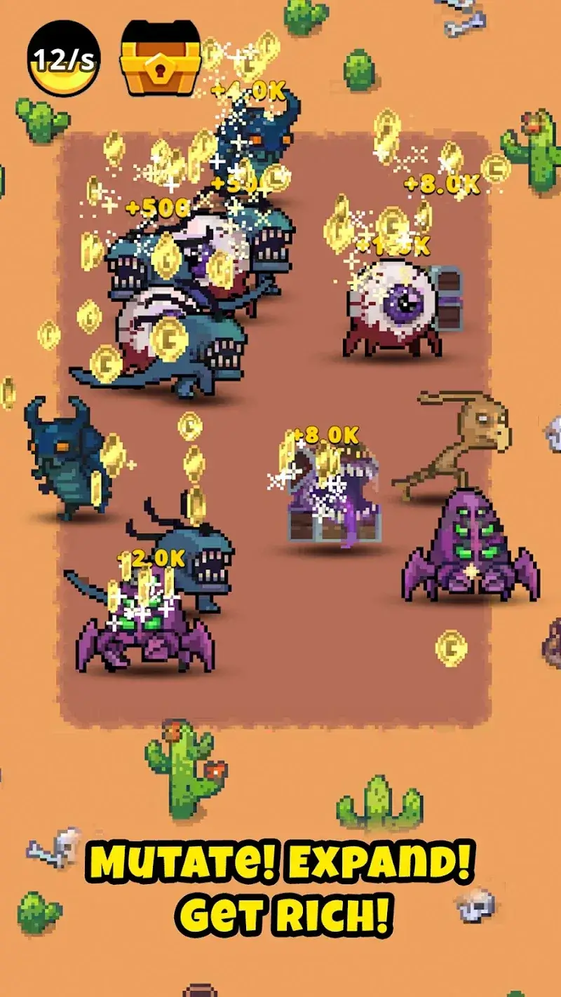 Mad Evolution: Idle Merge screenshot 3