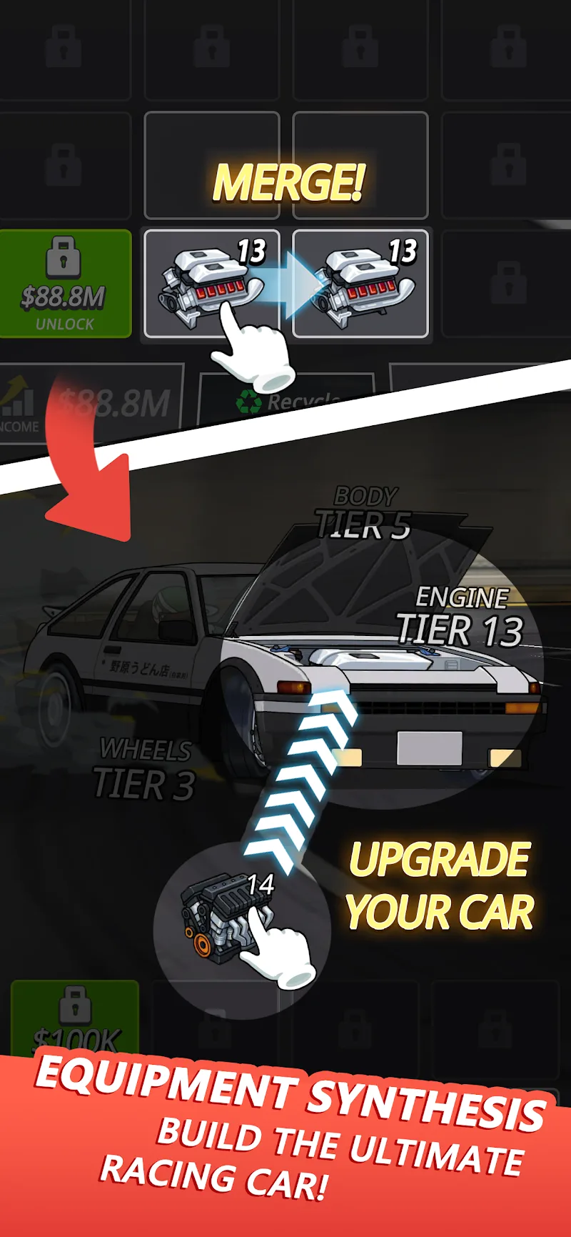 Tangkapan Layar Idle Drift 2