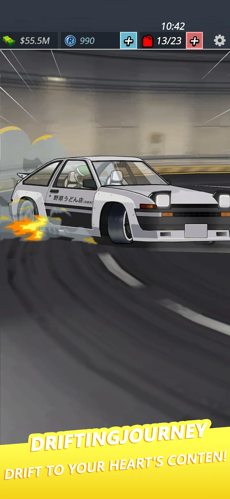 Tangkapan Layar Idle Drift 1