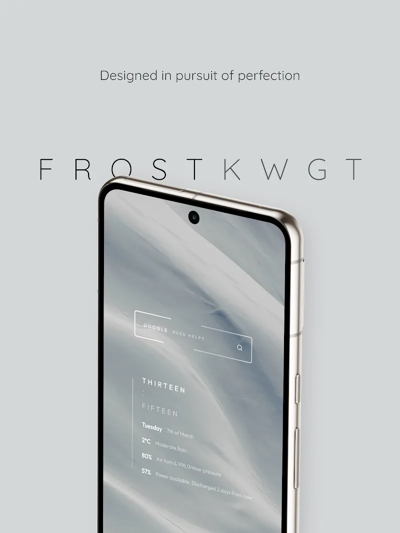 Screenshot do Frost KWGT 1