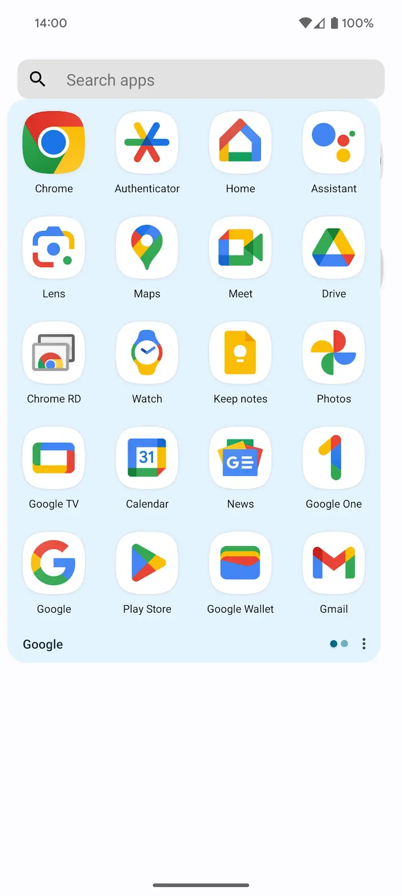 Captura de pantalla de Nova Launcher Prime 4