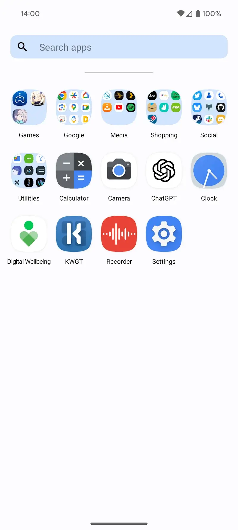 Captura de pantalla de Nova T Launcher Prime 3