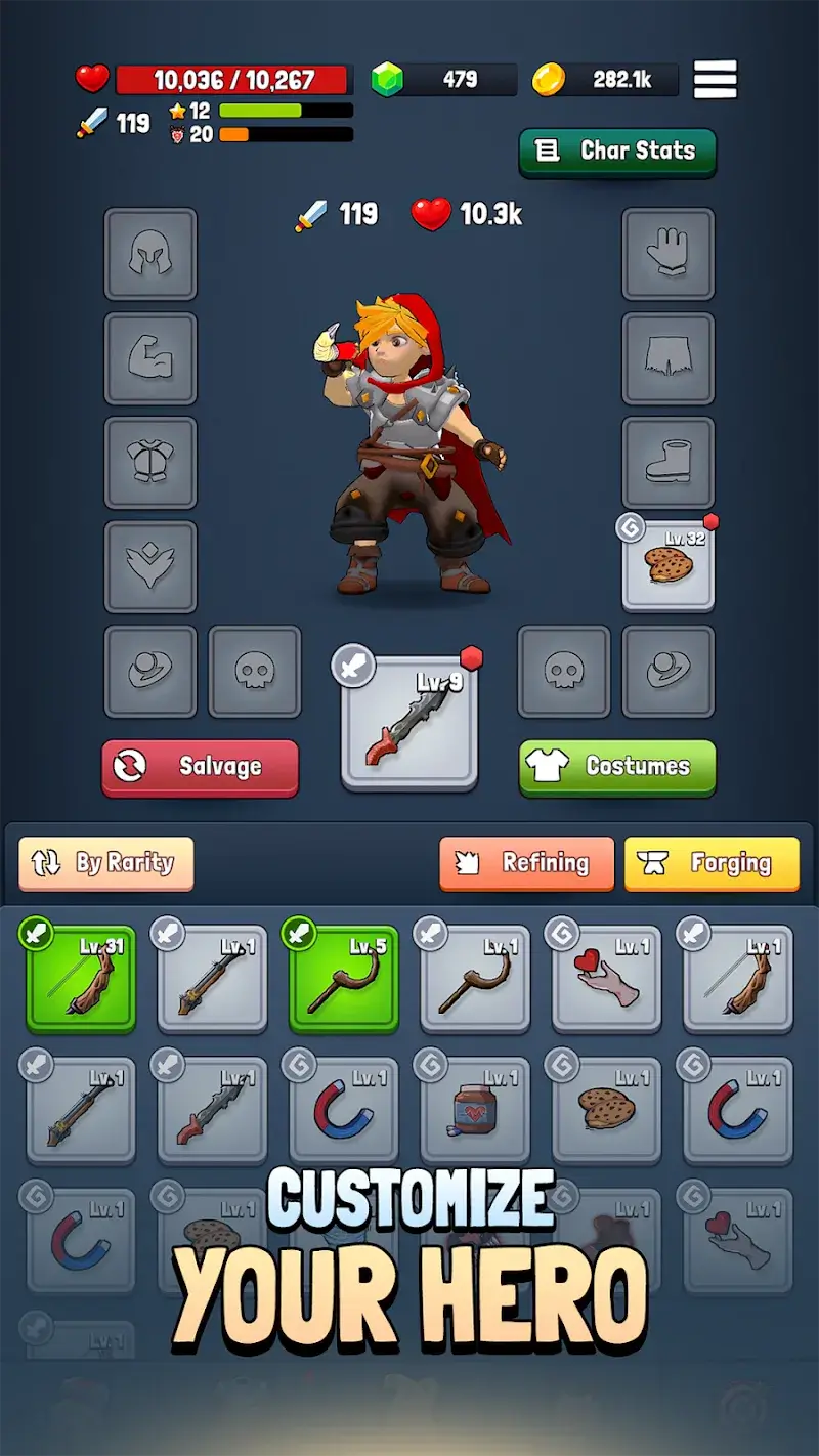 Eternal Hero MOD APK capture d'écran 6