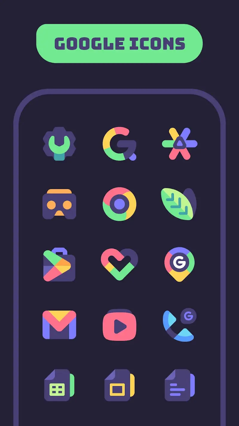 Mello Night Icon Pack screenshot 4