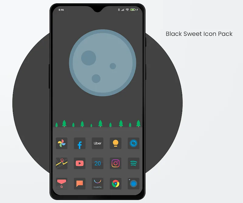 Black Sweet - Icon Pack Image 6