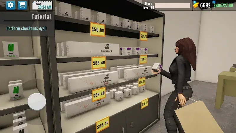 Capture d'écran 2 de Electronics Store Simulator 3D