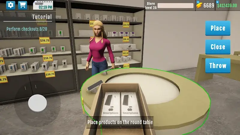 Capture d'écran 3 de Electronics Store Simulator 3D
