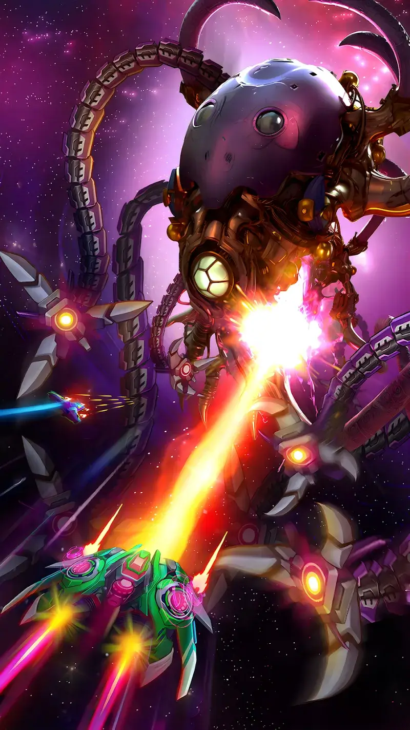 ภาพหน้าจอ WindWings: Space Shooter MOD APK 3