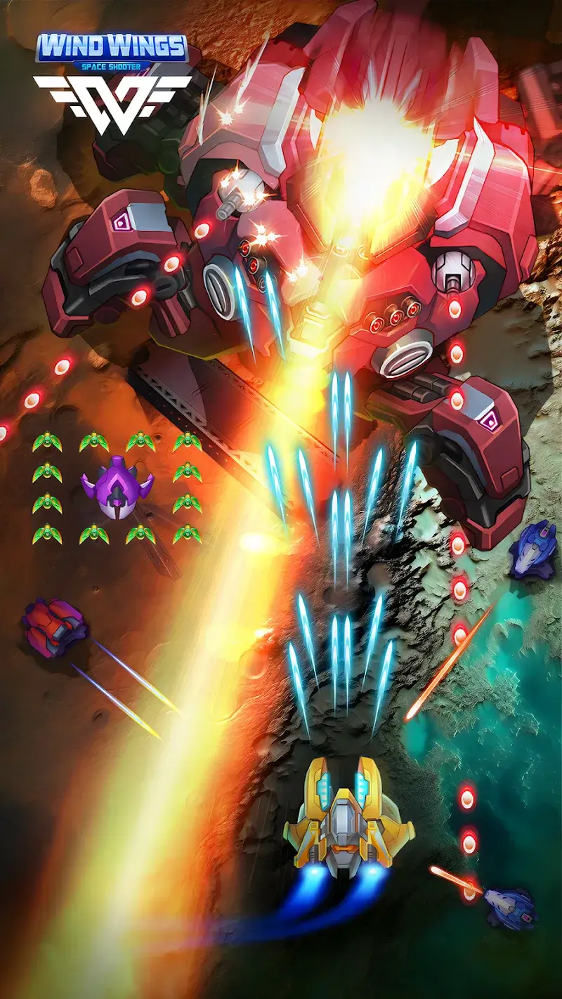 ภาพหน้าจอ WindWings: Space Shooter MOD APK 5