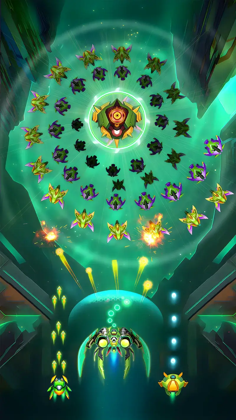 ภาพหน้าจอ WindWings: Space Shooter MOD APK 4