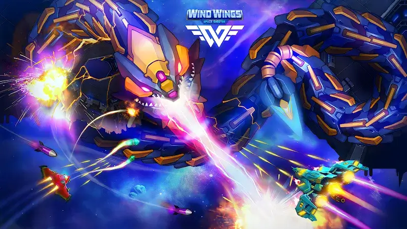 ภาพหน้าจอ WindWings: Space Shooter MOD APK 1