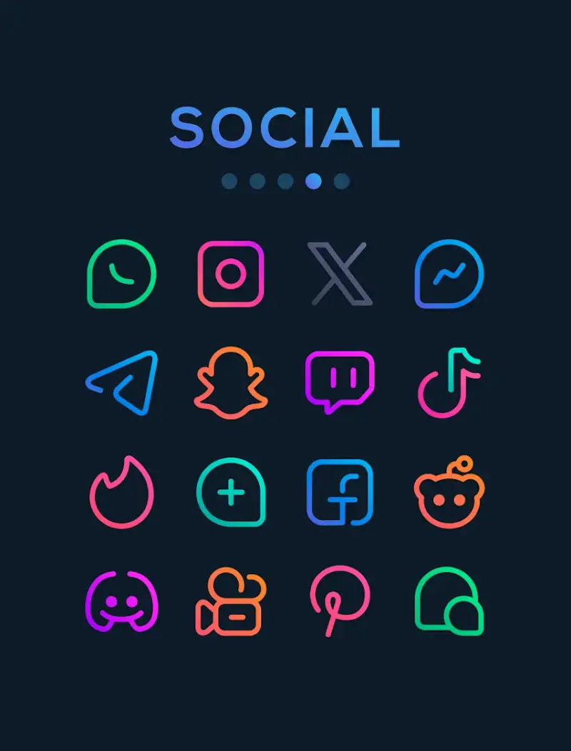 Linebit Icon Pack screenshot 5