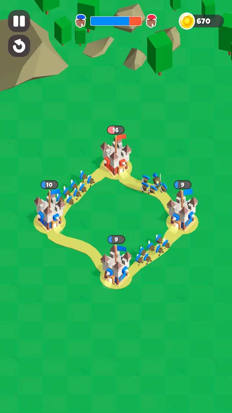 Capture d'écran Royal Castle: City Capture RTS 1