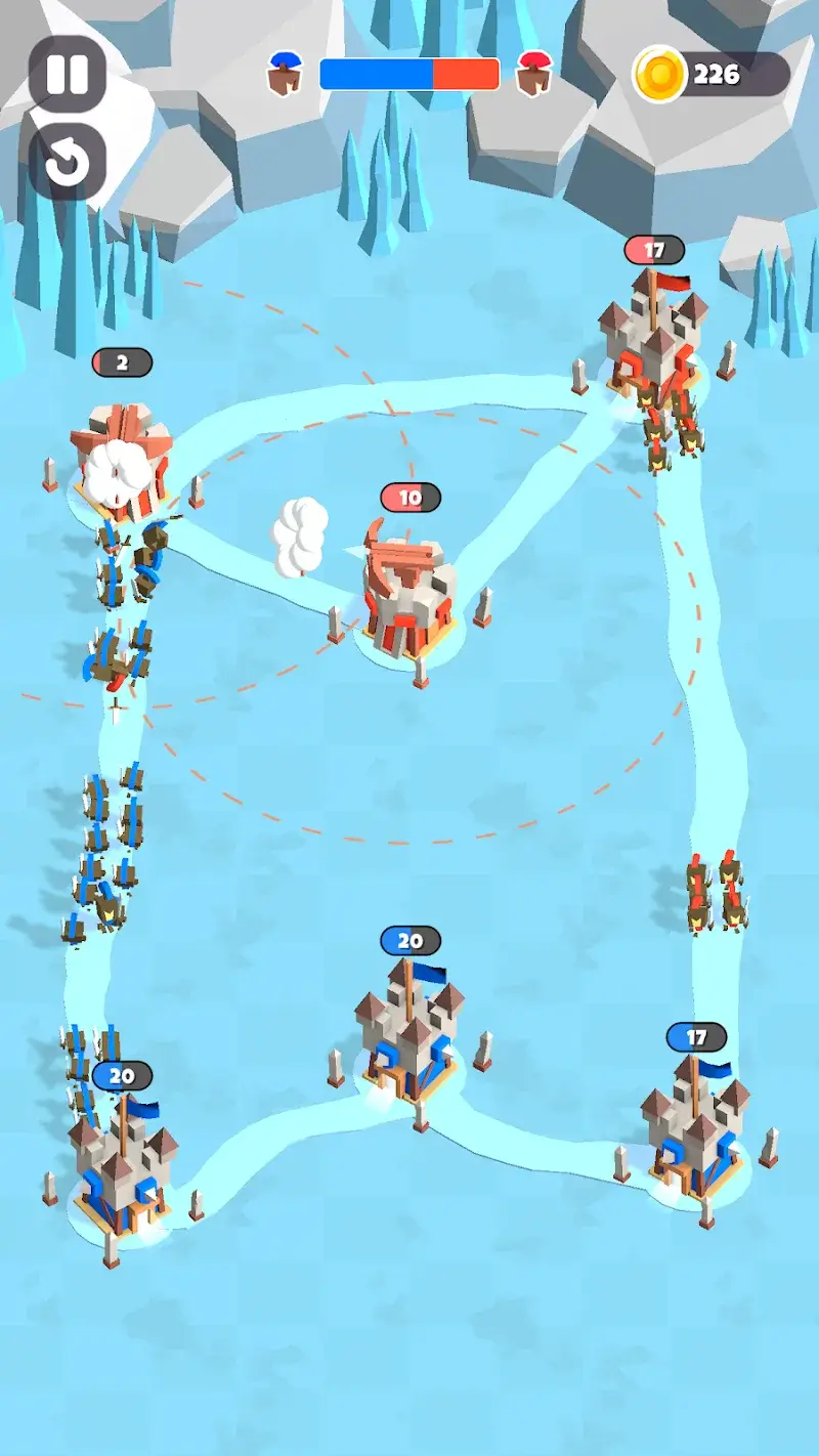 Capture d'écran Royal Castle: City Capture RTS 4