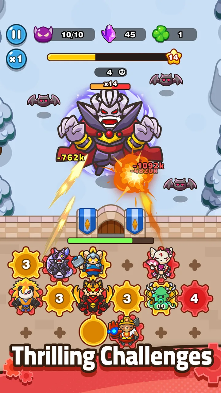 Ảnh chụp màn hình gameplay GearPaw Defenders! 4