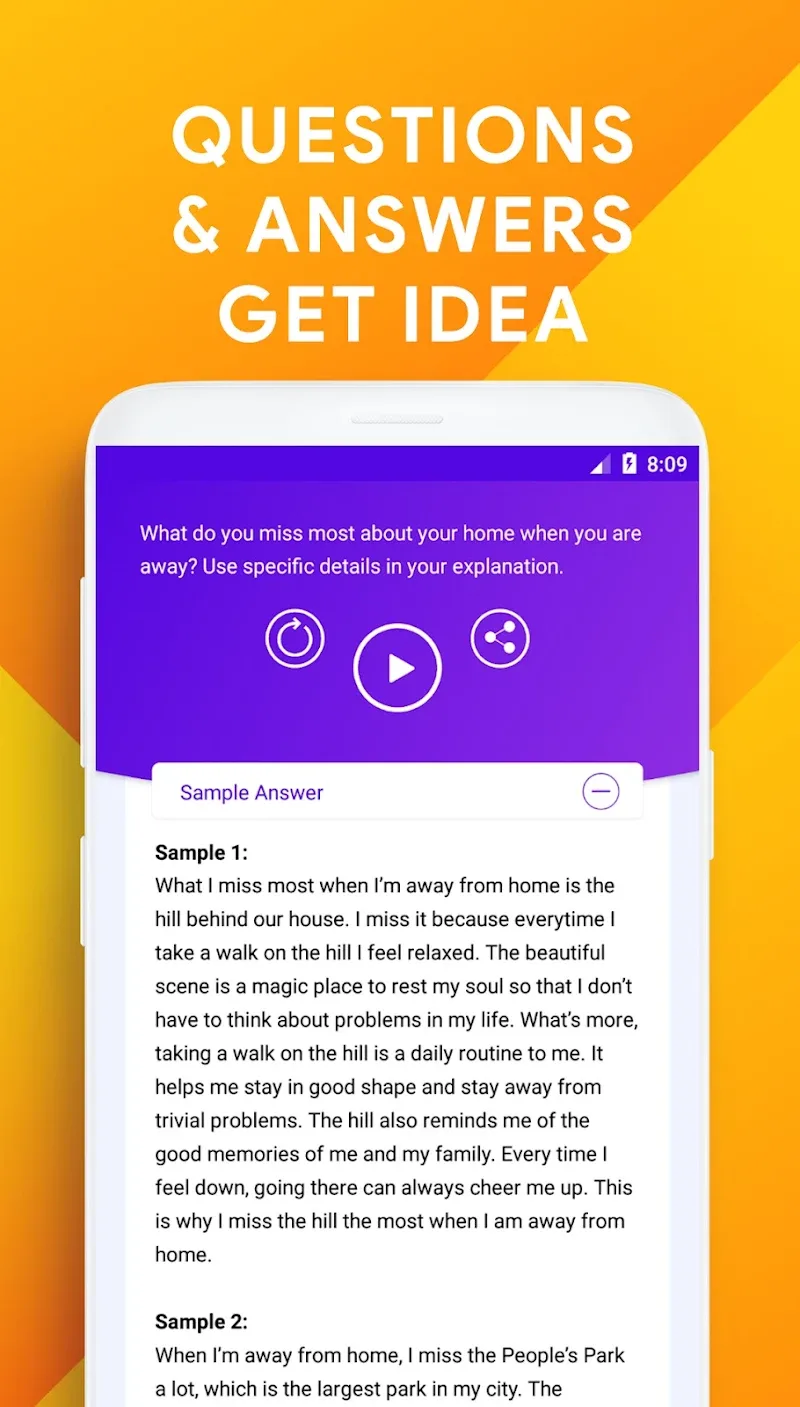 TOEFL Speaking Pro Capture d'écran 3