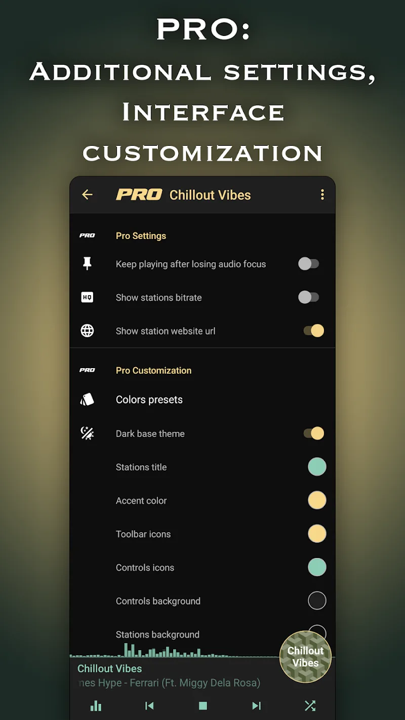 Chill-out radio screenshot 4