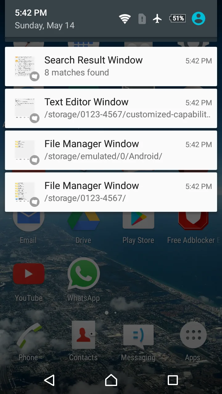 Captura de pantalla 3 de Floating File Manager