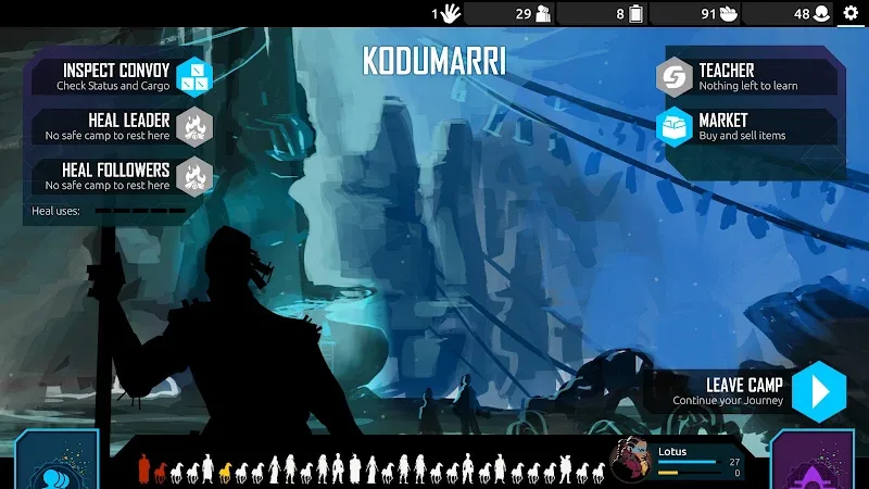 Captura de pantalla de jugabilidad de Nowhere Prophet 1