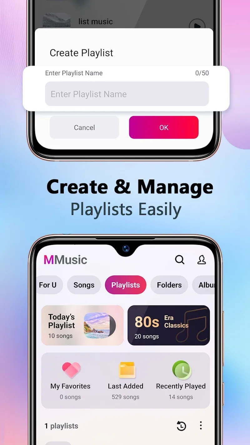 Capture d'écran MMusic 4