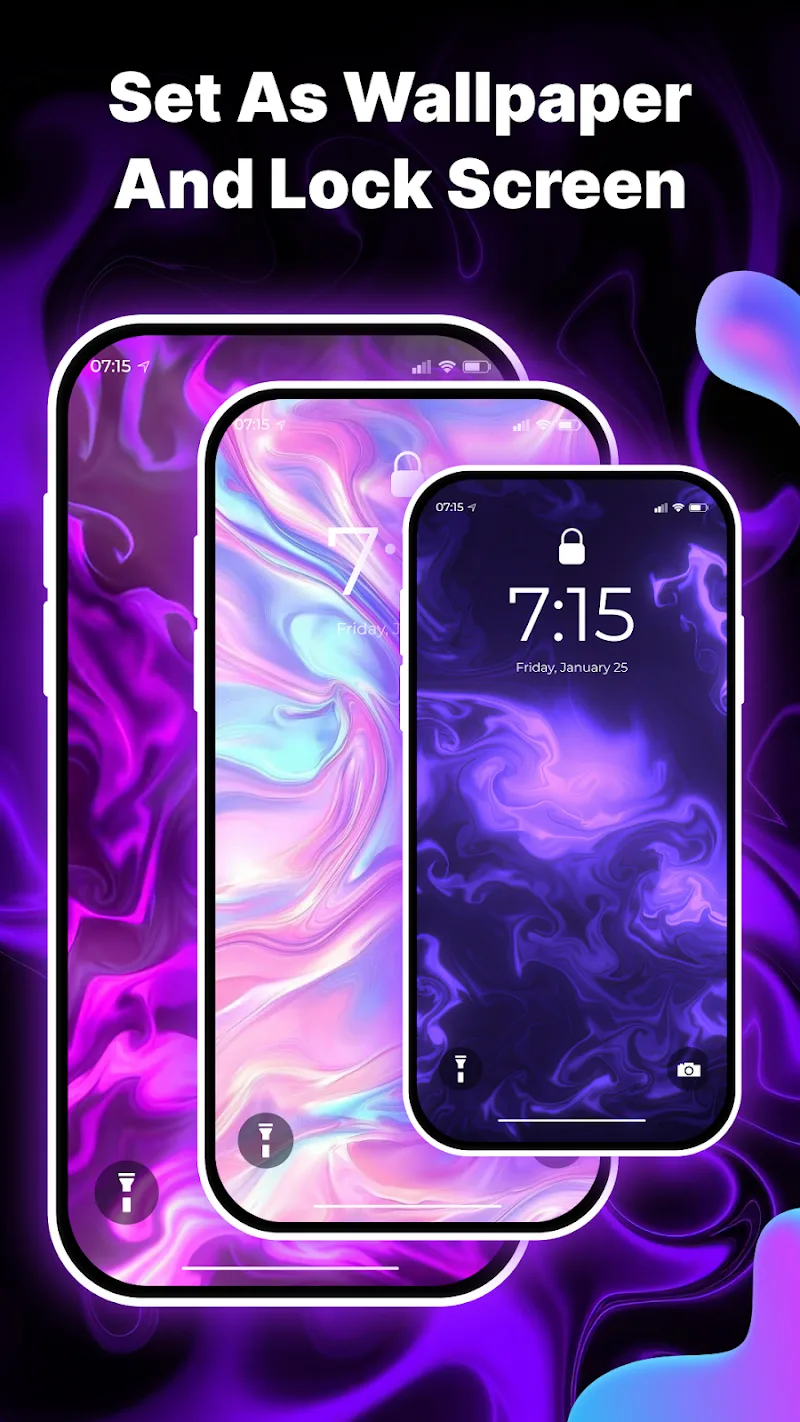 Capture d'écran 6 de Fluid Wallpaper - Relax Slime