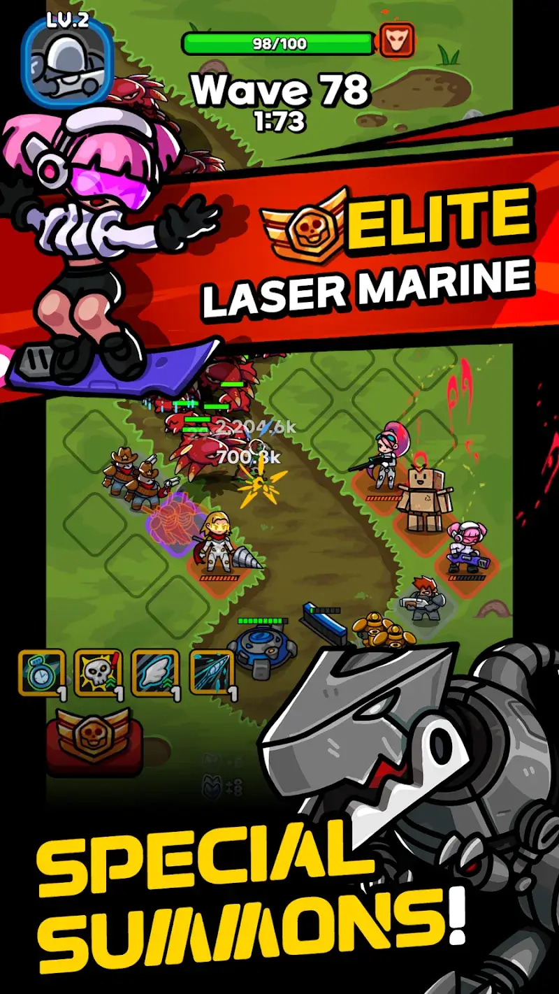 Super Marine Defense captura de tela 3