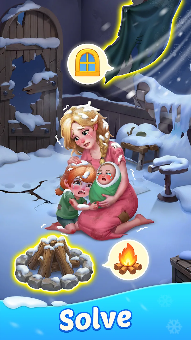 Tangkapan layar gameplay Frost Valley 2