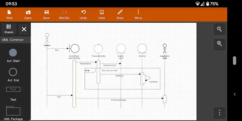 Flowdia Diagrams Screenshot 4