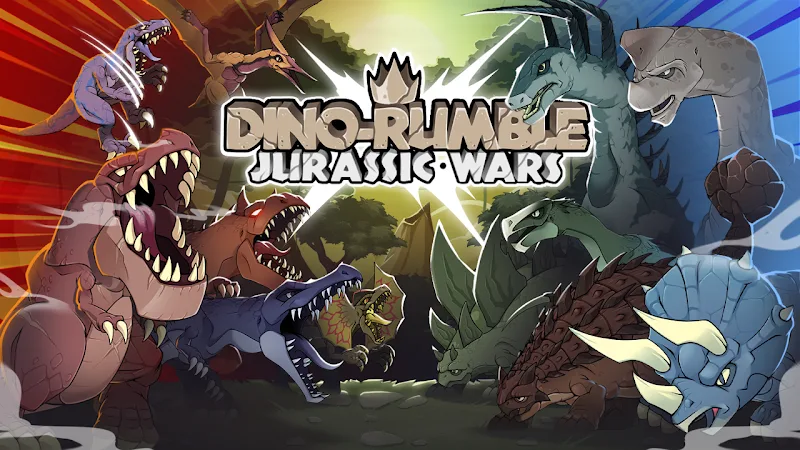 Dino Rumble: Jurassic War gameplay screenshot 1