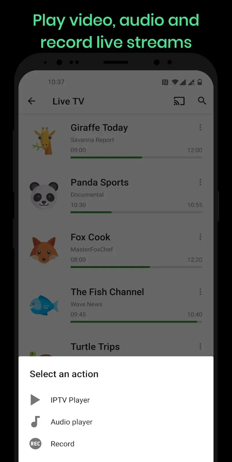 Dimplay: Live Player screenshot 2