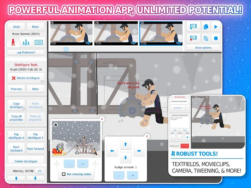 ภาพหน้าจอแอป Stick Nodes Pro 5