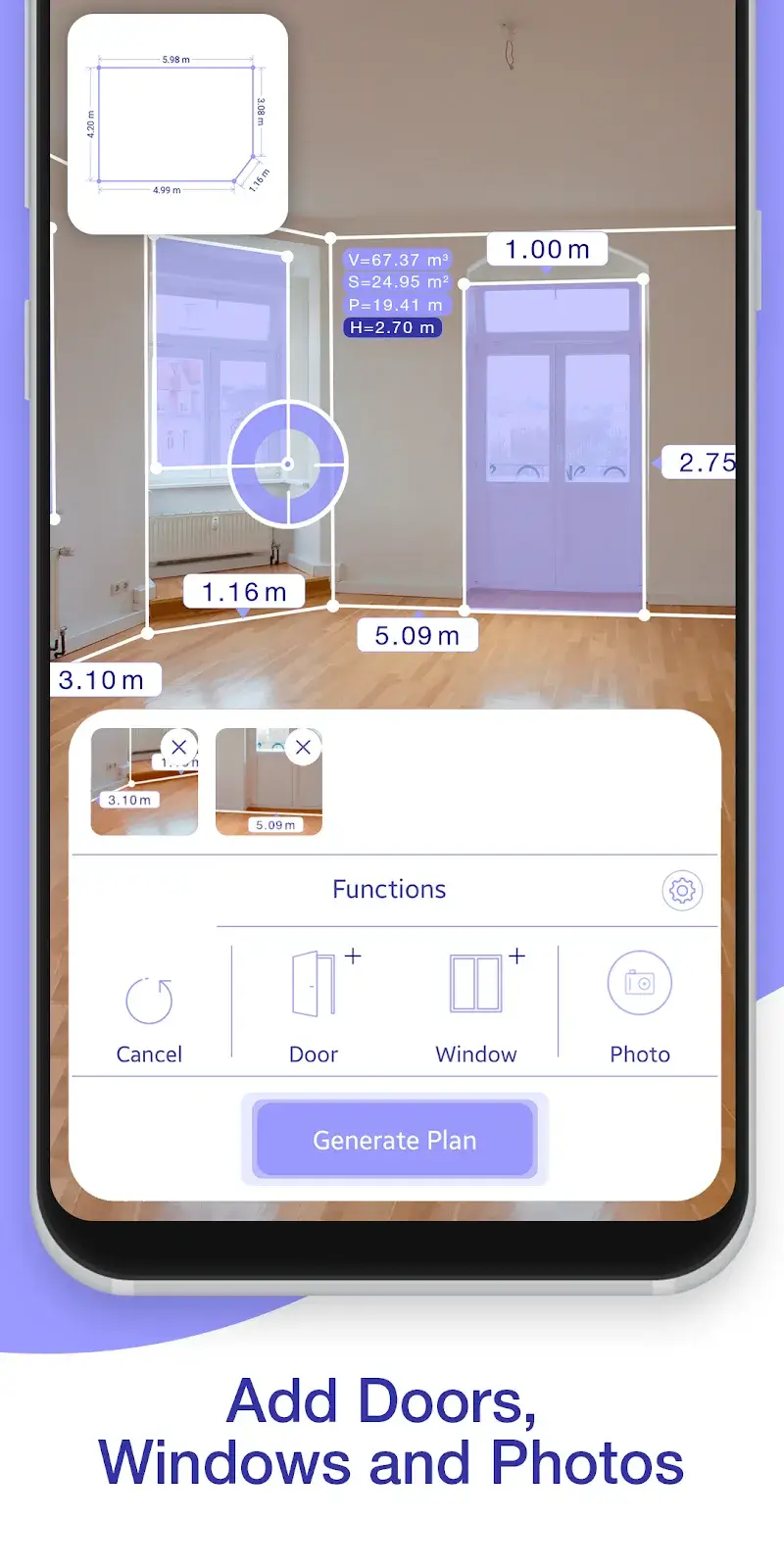 AR Plan 3D Tape Measure ekran görüntüsü 2